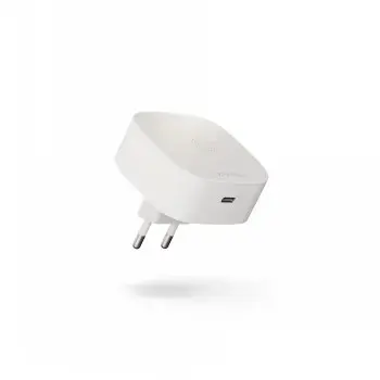 Bezdrôtový nabíjací adaptér Zens ZESC18W/00 biely, 18W rýchle nabíjanie, Qi prijímací pad