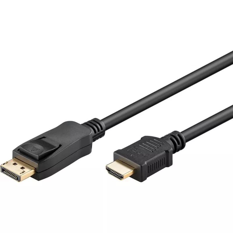 Goobay DisplayPort na HDMI adaptérový kábel 5 m konektor 1 DisplayPort konektor 2 HDMI Type-A
