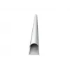 Multibrackets M Universal káblový kryt hliník 33mm-B 1100-L metalická