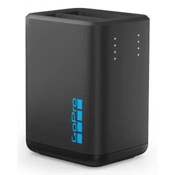 Dual Battery Charger GoPro HERO13 Black – nabíja 2 batérie HERO13, kompaktná, čierna, LED stav