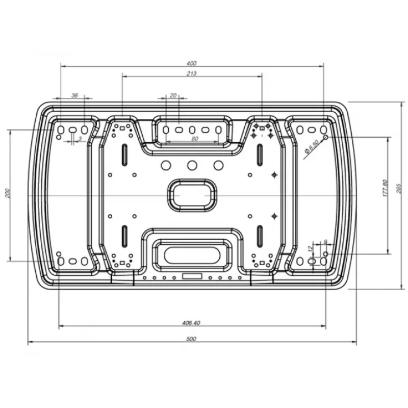 Držiak Multibrackets M VESA super tenký Tilt & Turn