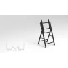 Multibrackets M Tilt and Roll Easel čierna maximálna hmotnosť 50 kg