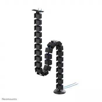 Špirálový organizér na káble Neomounts ADS06-130BL skrutkovaný, čierny, segmenty 130 mm