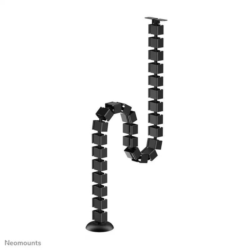 Špirálový organizér na káble Neomounts ADS06-130BL skrutkovaný, čierny, segmenty 130 mm
