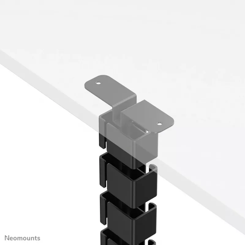Špirálový organizér na káble Neomounts ADS06-130BL skrutkovaný, čierny, segmenty 130 mm