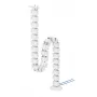 Zberač káblov Neomounts ADS06-130WH skrutkovaný, biely, 130 mm