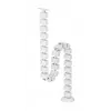 Zberač káblov Neomounts ADS06-130WH skrutkovaný, biely, 130 mm