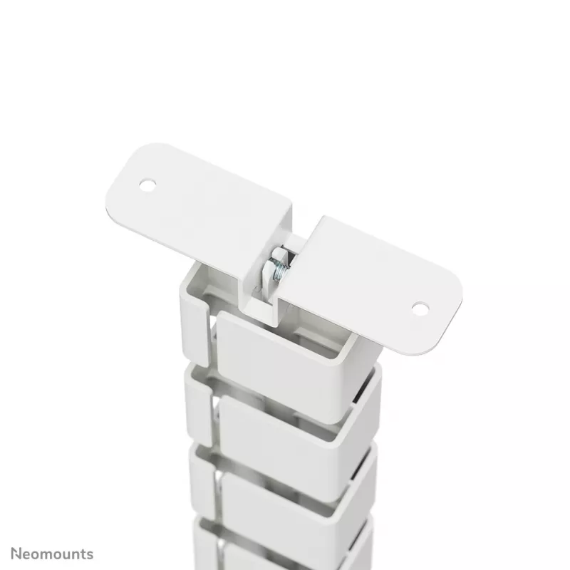 Zberač káblov Neomounts ADS06-130WH skrutkovaný, biely, 130 mm