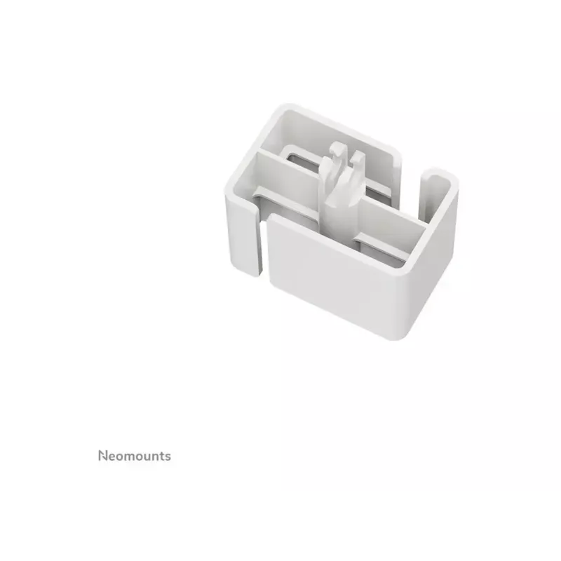 Káblový kanál s pripínaním Neomounts ADS06-131WH, univerzálny biely organizér káblov