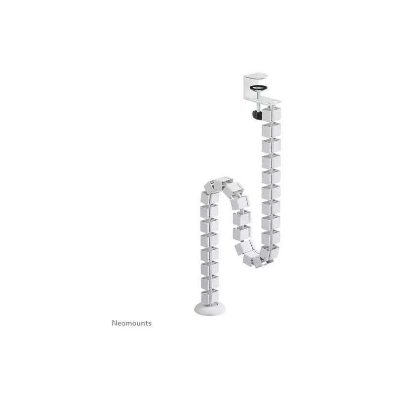 Káblový kanál s pripínaním Neomounts ADS06-131WH, univerzálny biely organizér káblov