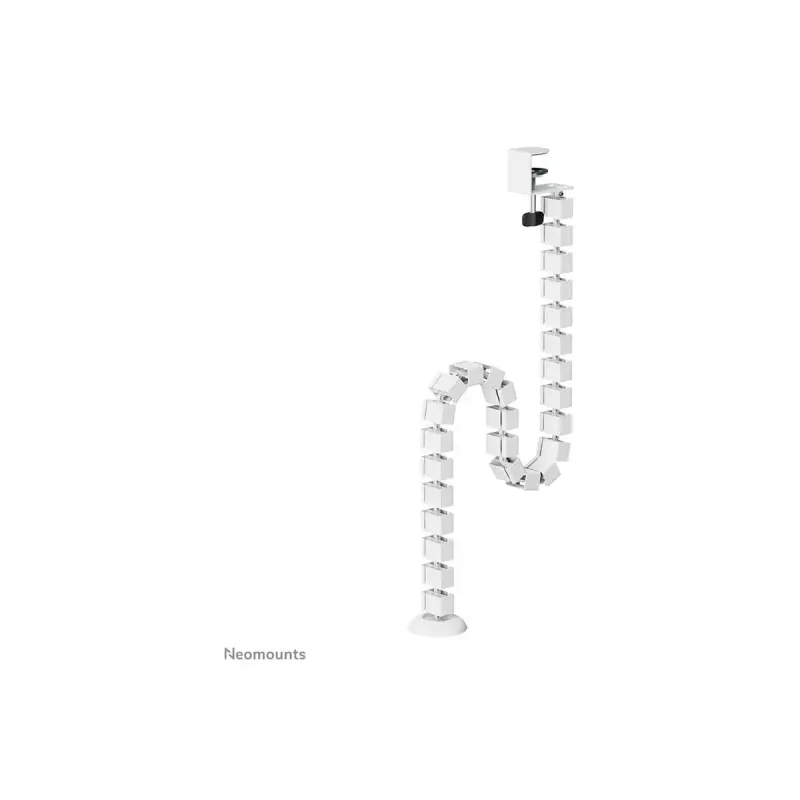 Káblový kanál s pripínaním Neomounts ADS06-131WH, univerzálny biely organizér káblov