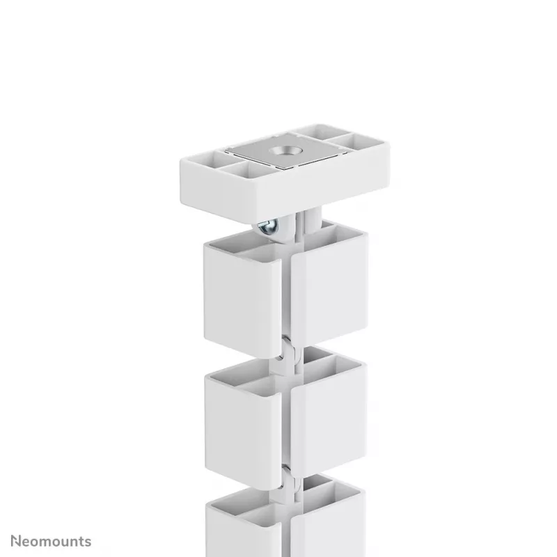 Organizér káblového kanála Neomounts ADS06-132WH magnetické upevnenie biely modulárny systém vedenia káblov