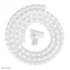 Káblový obal Neomounts ADS06-141WH, hadica na vedenie káblov Ø20 mm, biely