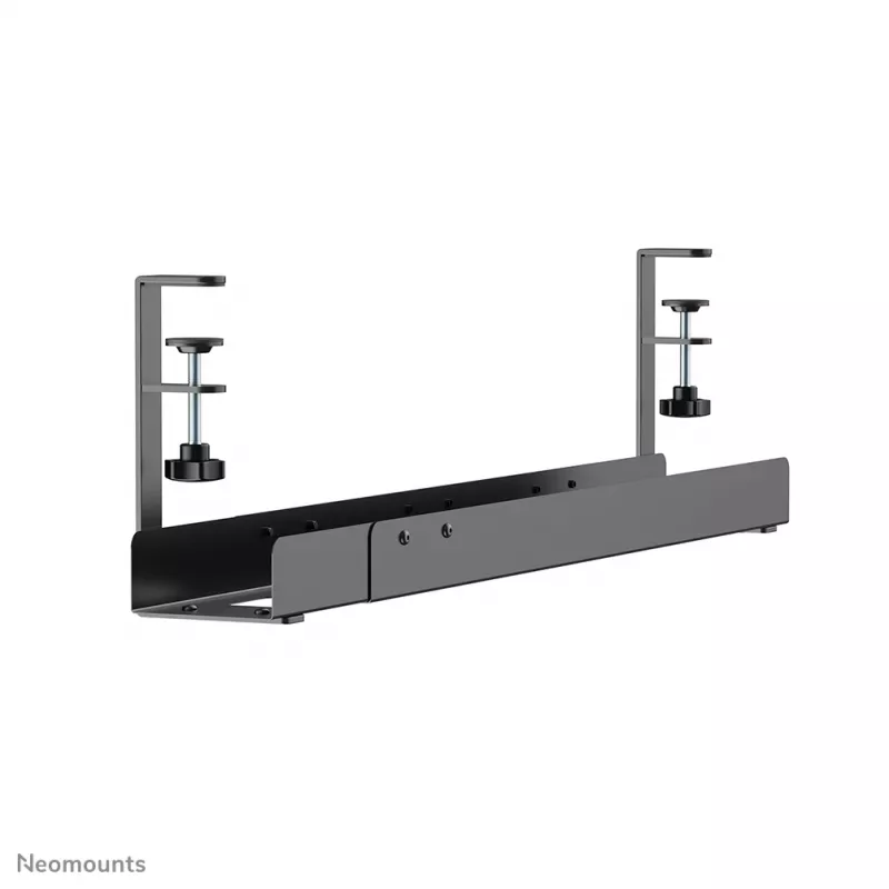 Káblová vanička Neomounts ADS07-120BL pripínacia univerzálna, šírka 120 mm, čierna