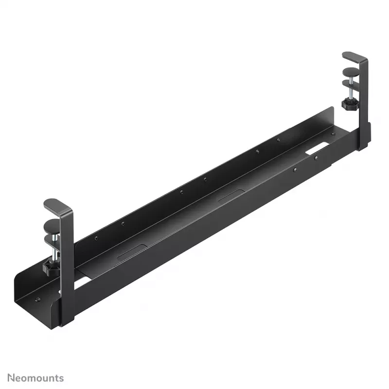 Káblová vanička Neomounts ADS07-120BL pripínacia univerzálna, šírka 120 mm, čierna