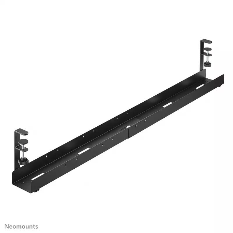 Káblová vanička Neomounts ADS07-120BL pripínacia univerzálna, šírka 120 mm, čierna