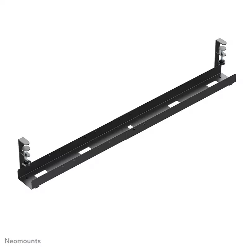 Káblová vanička Neomounts ADS07-120BL pripínacia univerzálna, šírka 120 mm, čierna