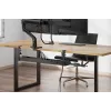 Káblová vanička Neomounts ADS07-120BL pripínacia univerzálna, šírka 120 mm, čierna