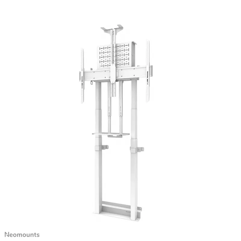 Neomounts AFL-875WH1 súprava pre videobar a multimédiá, polica na kameru / AV, vrátane adaptéra Logitech Rally Bar (Mini), max. 9 kg, oceľ, biela