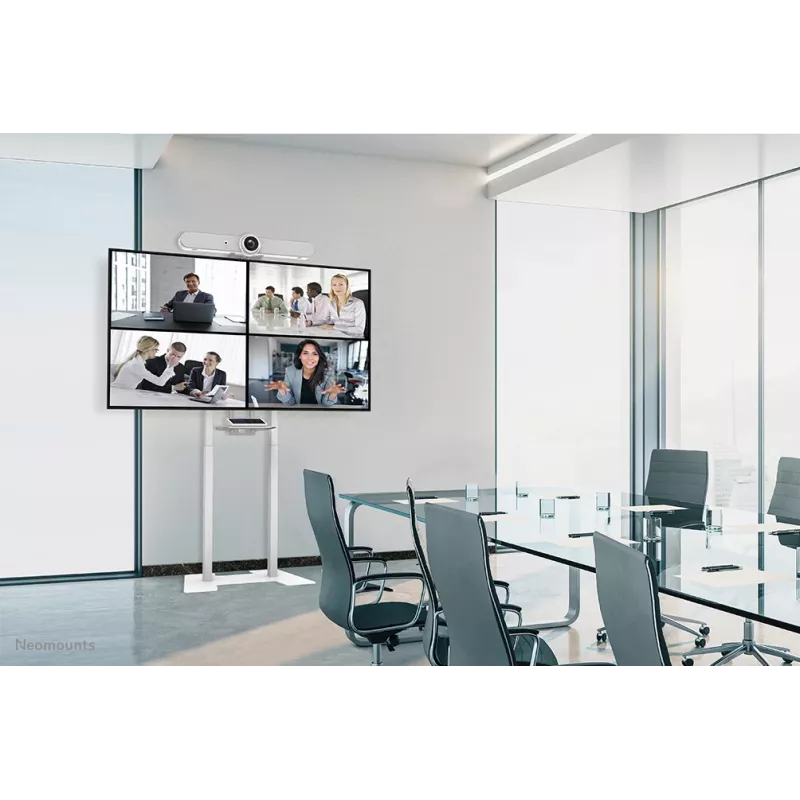 Platforma Neomounts AFP-875WH biela oceľová základňa 864x600x95mm