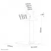 Neomounts FPMA-D1500SILVER držiak na monitor 10-32