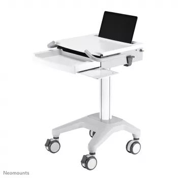 Multimediálny vozík Neomounts MED-M200 hliník biela 1080 mm
