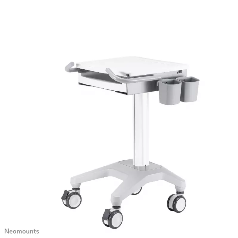 Multimediálny vozík Neomounts MED-M200 hliník biela 1080 mm