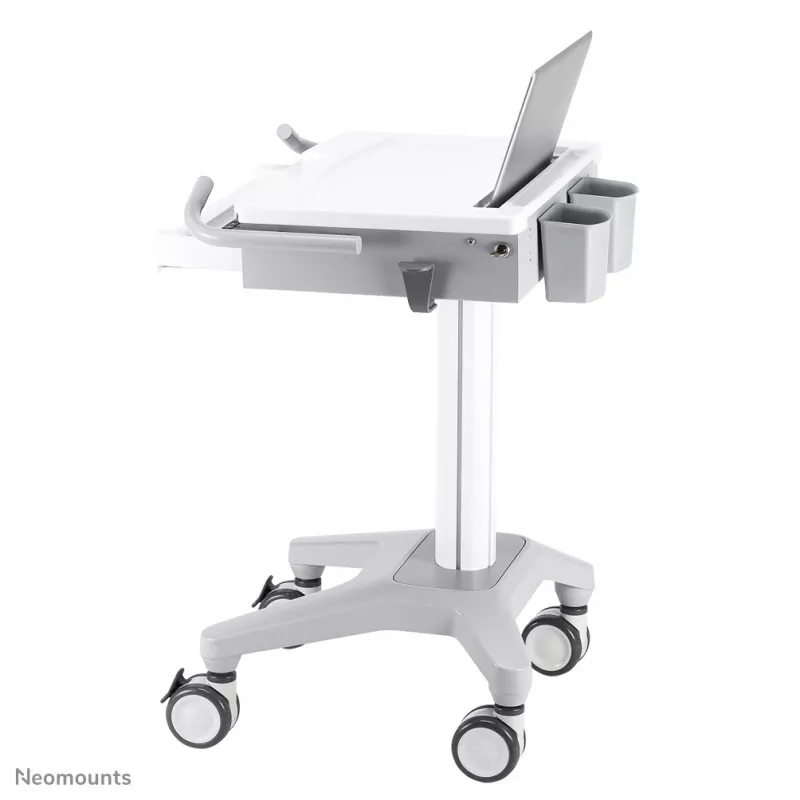 Multimediálny vozík Neomounts MED-M200 hliník biela 1080 mm