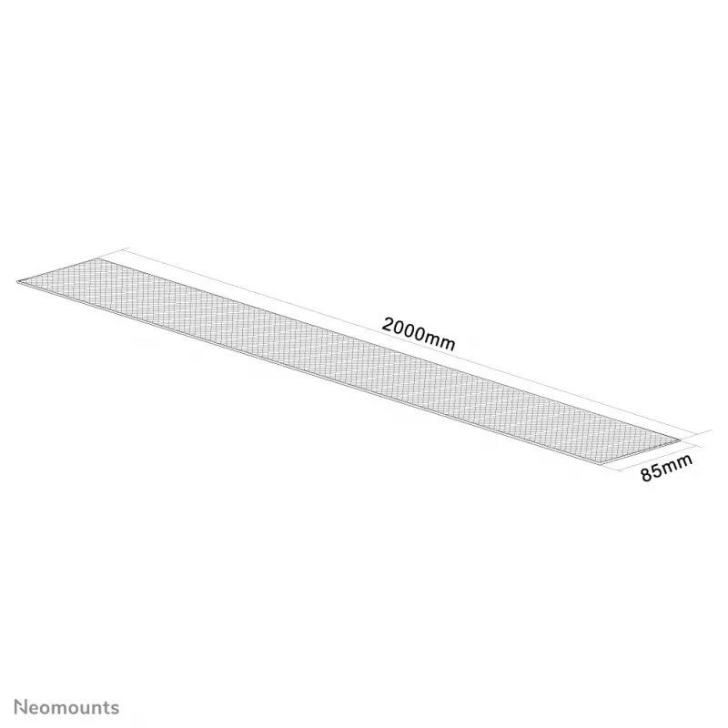 Neomounts NS-CS200Schwarz káblový kryt – pre 8–10 káblov – univerzálny