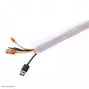 Neomounts NS-CS200WHITE káblový kryt - pre 8-10 káblov - univerzálny