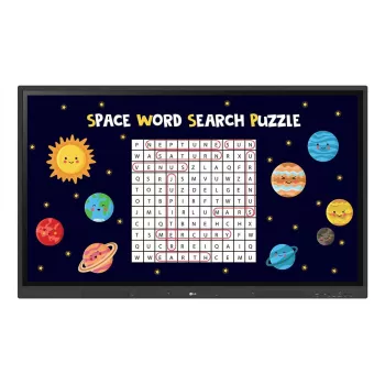 LG CreateBoard interaktívna tabuľa 165,1 cm (65 palcov) 3840 x 2160 pixelov dotyková obrazovka čierna USB / RF Wireless