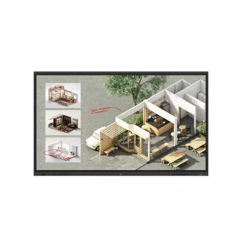 LG CreateBoard Standard interaktívna tabuľa 2,18 m (86 palcov) 3840 x 2160 pixelov dotyková obrazovka čierna