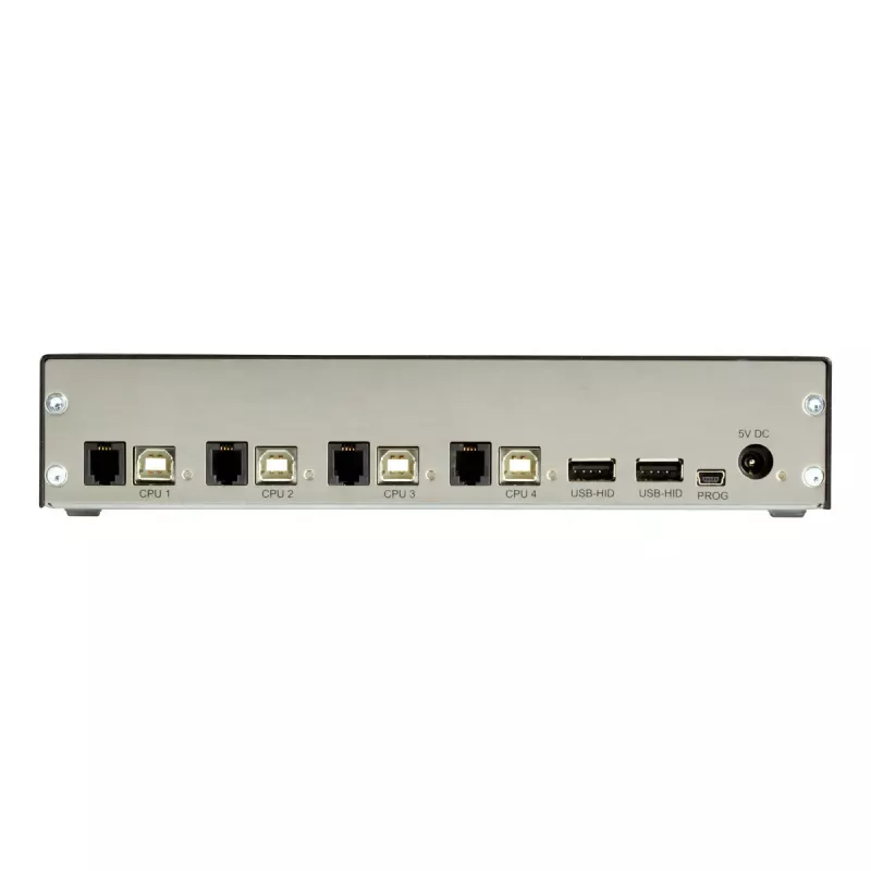 KVM prepínač Black Box ACX1004A-HID2 USB klávesnica myš čierny