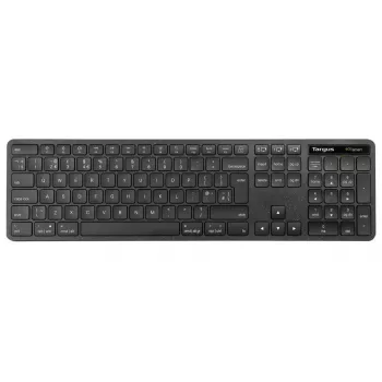 Targus EcoSmart AKB873NO klávesnica univerzálna RF Wireless + Bluetooth QWERTY Nordic čierna