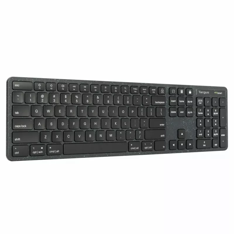 Targus EcoSmart AKB874NO drôtová klávesnica v plnej veľkosti, USB, QWERTY severské, antimikrobiálna, čierna
