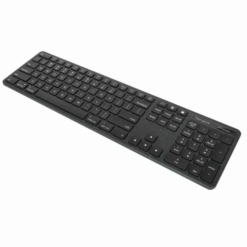 Targus EcoSmart AKB874NO drôtová klávesnica v plnej veľkosti, USB, QWERTY severské, antimikrobiálna, čierna