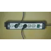Predlžovací kábel Brennenstuhl 1951500100 3m 10 AC Outlets čierny sivý