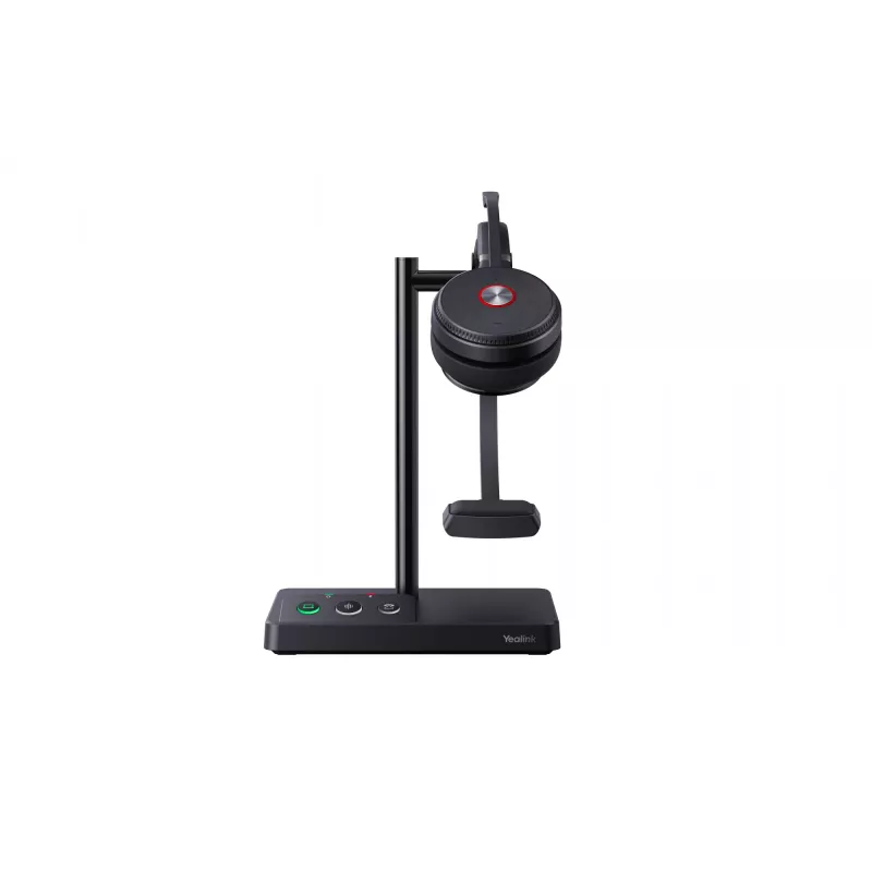 Yealink WH62 Mono UC headset, bezdrôtový, kancelária/call centrum, 20 - 20000 Hz, 80 g, headset, čierna