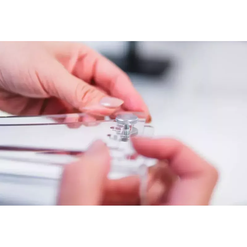 Držiak dokumentov BakkerElkhuizen FlexDoc Cristal Clear