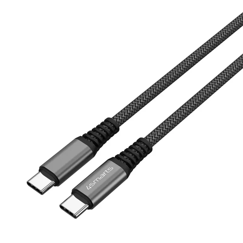 USB kábel 4smarts 456267 3 m USB-C čierny 0,48 Gbit/s