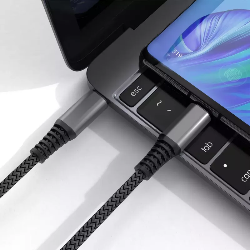USB kábel 4smarts 456267 3 m USB-C čierny 0,48 Gbit/s