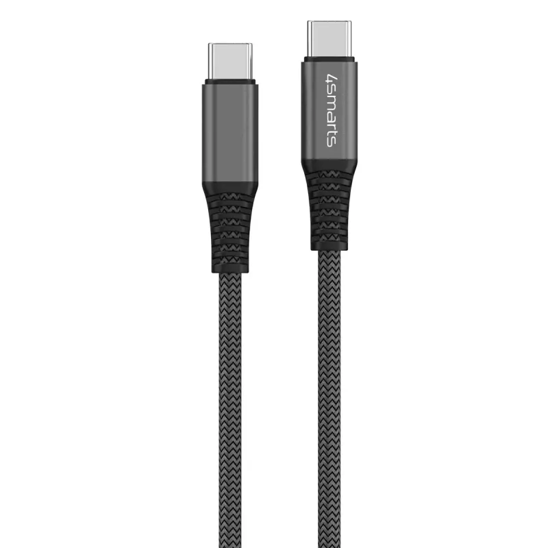 USB kábel 4smarts 456267 3 m USB-C čierny 0,48 Gbit/s