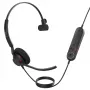 Jabra Engage 40 (Inline Link) MS mono headset, USB-A, drôtový, na uši, pre kontaktné centrá, čierny
