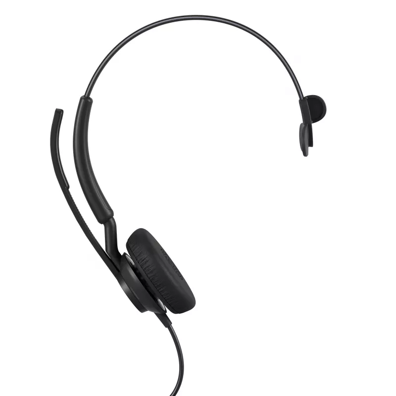 Jabra Engage 40 (Inline Link) MS mono headset, USB-A, drôtový, na uši, pre kontaktné centrá, čierny