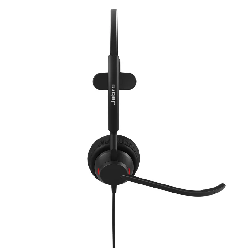 Jabra Engage 40 (Inline Link) MS mono headset, USB-A, drôtový, na uši, pre kontaktné centrá, čierny