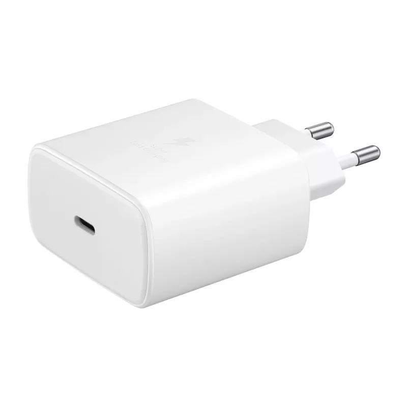 Samsung EP-TA845 smartfón biely AC rýchle nabíjanie interiérové