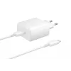 Samsung EP-TA845 smartfón biely AC rýchle nabíjanie interiérové