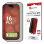 Displex Privacy Screen Protector (10H) pre Apple iPhone 16 Plus, Eco montážny rámik, filter proti zvedavým pohľadom