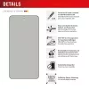 Displex Privacy Screen Protector (10H) pre Samsung Galaxy S25 Edge, Eco montážny rámik, filter proti zvedavým pohľadom