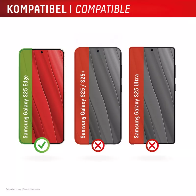 Displex Privacy Screen Protector (10H) pre Samsung Galaxy S25 Edge, Eco montážny rámik, filter proti zvedavým pohľadom
